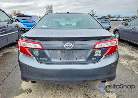 2012 Toyota Camry Se z USA, uszkodzony, nr VIN 4T1BK1FK9CU004901